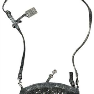 Frye Debrah crossbody bag in a beautiful slate color with studs.